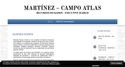 Desktop Screenshot of martinez-campo.com