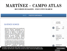 Tablet Screenshot of martinez-campo.com